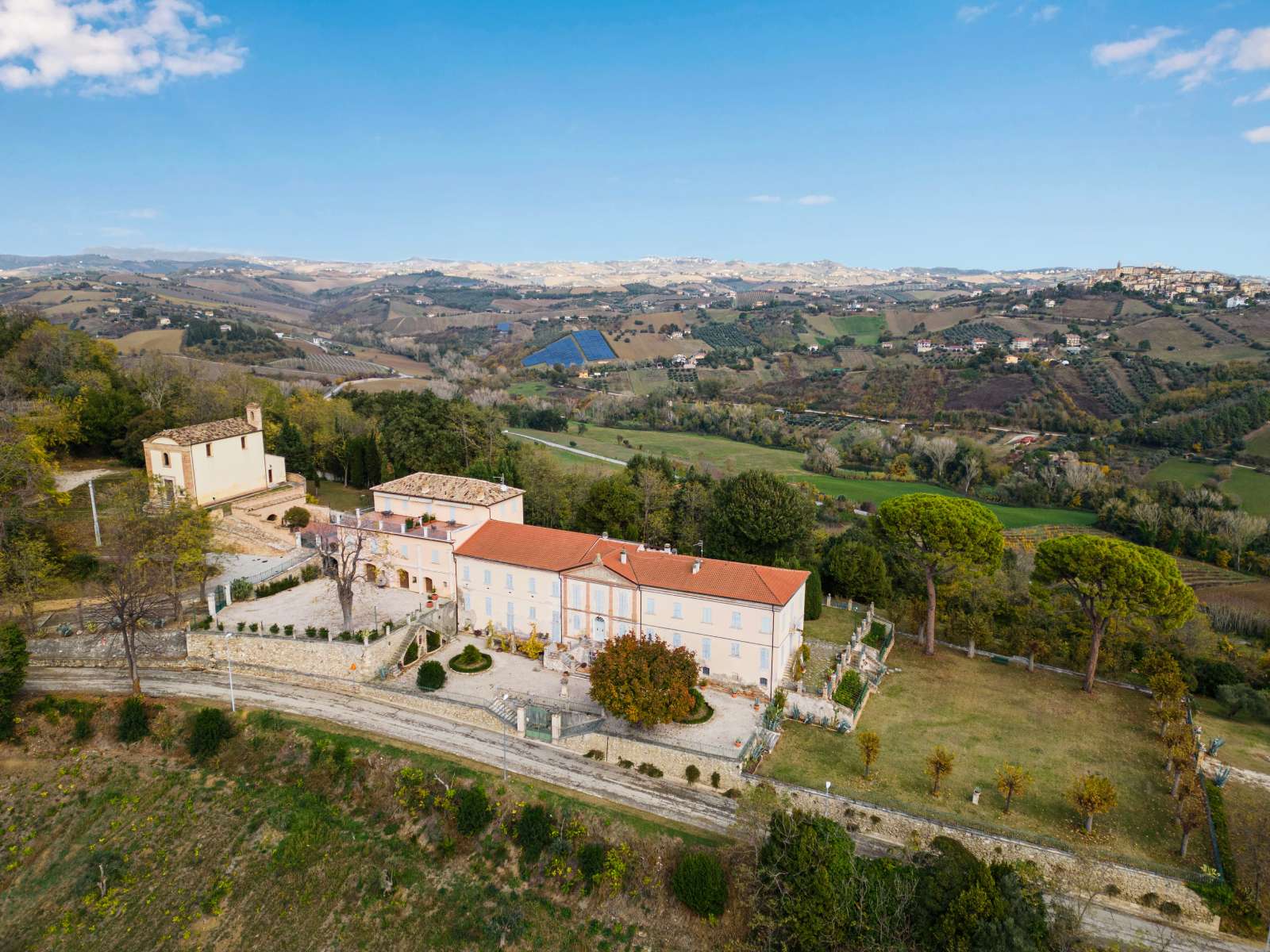 Villa Cardi - vista dall'alto